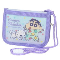 【最大1000円OFFクーポン！】ウォレット キッズ財布 クレヨンしんちゃん パープル アイプランニング 子供…
