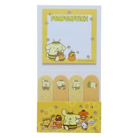 ポムポムプリン 付せん 付箋セット PN ハチ サンリオ 山野紙業 新学期準備文具 事務用品 かわいい キャラクター グッズ メール便可 シネマコレクション