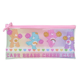 【最大1000円OFFクーポン！】ケアベア ペンポーチ ペンケース cheer CareBears S＆C 筆箱 小物入れ キャラクター グッズ メール便可 シネマコレクション