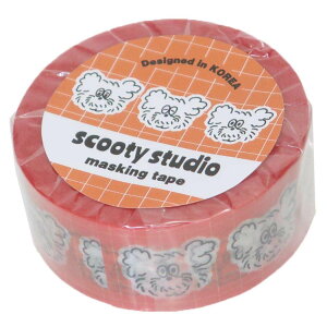 scooty studio }XLOe[v 18mm}Xe Michael face teBA fR[V 킢 ObY [։ Vl}RNV