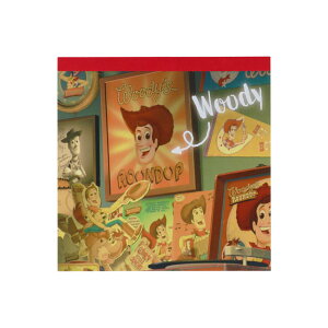 トイストーリー メモ帳 スクエアメモ PIXAR A ディズニー サンスター文具 新学期準備文具 キャラクター グッズ メール便可 シネマコレクション