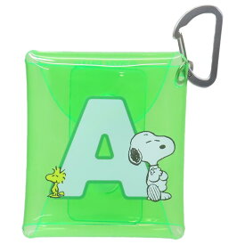 【ポイント10倍 & クーポン！】スヌーピー ミニポーチ クリアマルチケースSS A ピーナッツ マリモクラフト 小物入れ キャラクター グッズ メール便可 シネマコレクション