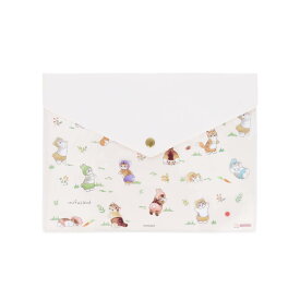 【ポイント10倍 & クーポン！】モフサンド 書類ケース フラットケース A5 にゃんぱんつ！ mofusand サンスター文具 新学期準備文具 事務用品 キャラクター グッズ メール便可 シネマコレクション