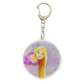 塔の上のラプンツェル キーホルダー スライドキーホルダー　ラプンツェル ディズニープリンセス マリモクラフト コレクション雑貨 キャラクター グッズ メール便可 シネマコレクション