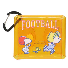 【ポイント10倍 & クーポン！】スヌーピー ミニポーチ クリアマルチSS アメリカンフットボール ピーナッツ マリモクラフト 小物入れ キャラクター グッズ メール便可 シネマコレクション