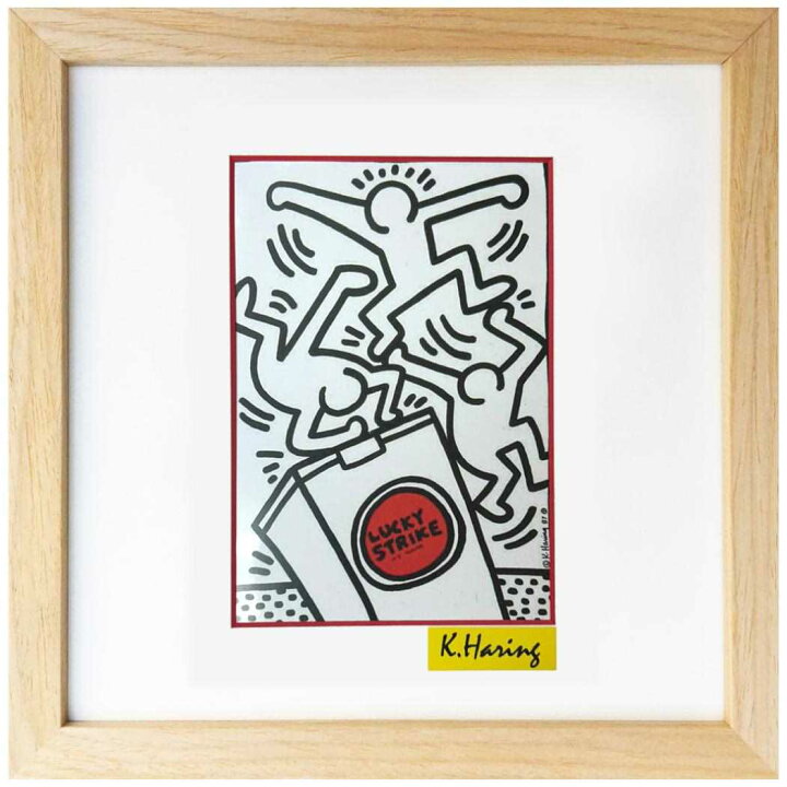 楽天市場】【ポイント10倍 & クーポン！】Keith Haring アートフレーム 