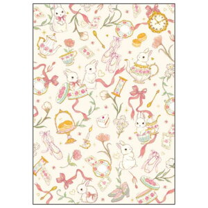 たけいみき 横罫ノート A5ノート エレガントうさぎ アニマル クローズピン ミニノート ガーリーイラスト グッズ メール便可 シネマコレクション