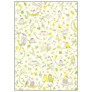 たけいみき 横罫ノート A5ノート ナチュラルバード アニマル クローズピン ミニノート ガーリーイラスト グッズ メール便可 シネマコレクション