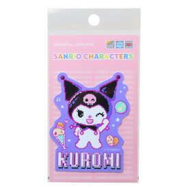 クロミ ダイカットシール ダイカットステッカー ピクセルアート スイーツ サンリオ ゼネラルステッカー デコシール 耐水耐光 キャラクター グッズ メール便可 シネマコレクション