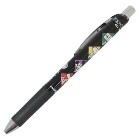 スヌーピー ボールペン エナージェルボールペン 0.5mm ブロックパターン ブラック ピーナッツ カミオジャパン 新学期準備文具 ぺんてる キャラクター グッズ メール便可 シネマコレクション