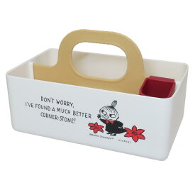 【ポイント10倍 & クーポン！】ムーミン 収納用品 ミニモッテケース リトルミイ IxL-flo 北欧 錦化成 収納ケース 小物入れ 卓上収納 積み重ね スタッキング キャラクター グッズ シネマコレクション