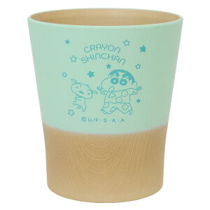 クレヨンしんちゃん コップ 樹脂抗菌カップ しんちゃん シロ グリーン マリモクラフト プレゼント アニメキャラクター グッズ シネマコレクション