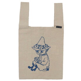 【ポイント10倍 & クーポン！】ムーミン ショッピングバッグ MOTTERU　エコバック スナフキン ベージュ 北欧 ワタナベ お買い物かばん キャラクター グッズ メール便可 シネマコレクション