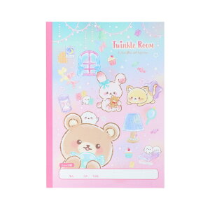 方眼ノート 5mm方眼 トゥインクルルーム サンスター文具 新学期準備文具 かわいい グッズ メール便可 シネマコレクション