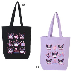 クロミ 手提げかばん トートバッグ ピクセルアート BK サンリオ ワタナベ サブバッグ キャラクター グッズ メール便可 シネマコレクション