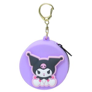 クロミ ミニポーチ ぷっくりシリコンミニポーチ サンリオ ユニック 小物入れ キャラクター グッズ シネマコレクション
