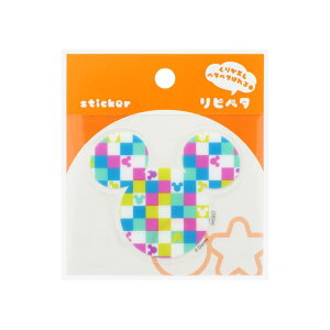 ミッキーマウス ステッカー リピペタ I ディズニー サンスター文具 貼って剥がせる ダイカット キャラクター グッズ メール便可 シネマコレクション