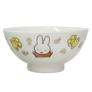 ミッフィー 茶碗 ライスボウル ミッフィー&テディベア ディックブルーナ 金正陶器 日本製食器 絵本キャラクター グッズ シネマコレクション