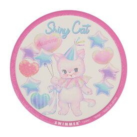 スイマー テーブルウェア 吸水コースター シャイニーキャット SWIMMER 三郷陶器 プレゼント キャラクター グッズ メール便可 シネマコレクション