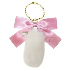 【ポイント10倍 & クーポン！】ミャウデイ マスコット リボンファーチャーム クーリア ボールチェーン バッグチャーム かわいい グッズ メール便可 シネマコレクション