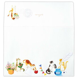 【ポイント10倍 & クーポン！】封筒 レターパッド用封筒 キャッツアンドレターズ2 日本ホールマーク 手紙 おしゃれ グッズ メール便可 シネマコレクション