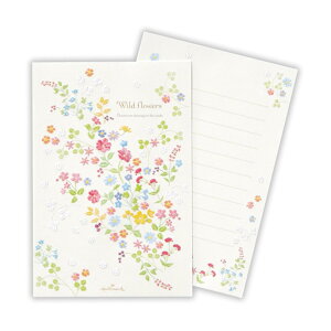 ポストカード ハガキ箋 ワイルドフラワー2 日本ホールマーク はがき 葉書 メッセージカード グッズ メール便可 シネマコレクション