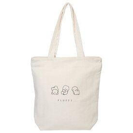 トートバッグ ファスナー付きキャンバストート fluffy ミントイン 手提げかばん かわいい グッズ メール便可 シネマコレクション