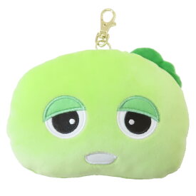 【最大1000円OFFクーポン！】ガチャピン＆ムック 定期入れ＆小銭入れ リール付きぬいぐるみパスケース ガチャピン クーリア フェイスパスケース ICカード 通勤 通学 キャラクター グッズ シネマコレクション