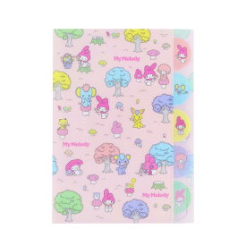 【ポイント10倍 & クーポン！】マイメロディ ポケットファイル ダイカットクリアファイル5P サンリオ サンスター文具 新学期準備文具 キャラクター グッズ メール便可 シネマコレクション