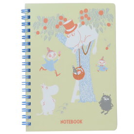 【ポイント10倍 & クーポン！】ムーミン リングノート B6リングノート 木の上 北欧 学研ステイフル 新学期準備文具 キャラクター グッズ メール便可 シネマコレクション