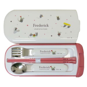 レオレオニ カトラリーセット トリオセット FREDERICK 大西賢製販 お箸&スプーン&フォーク 絵本キャラクター グッズ メール便可 シネマコレクション