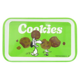 【ポイント10倍 & クーポン！】スヌーピー 中皿 メラミントレイ S COOKIES ピーナッツ 大西賢製販 ランチグッズ キャラクター グッズ メール便可 シネマコレクション