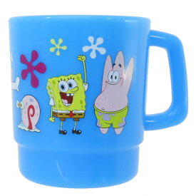 スポンジボブ マグカップ プラスチックマグ BL 大西賢製販 プレゼント キャラクター グッズ シネマコレクション