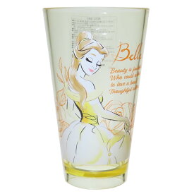 美女と野獣 プラカップ アクリルタンブラー L ベル ディズニープリンセス 大西賢製販 プラコップ キャラクター グッズ シネマコレクション
