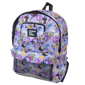 【ポイント10倍 & クーポン！】ドラゴンボールDAIMA デイパック 総柄リュックサック 戦士総柄 スモールプラネット バックパック 通学 アニメキャラクター グッズ シネマコレクション