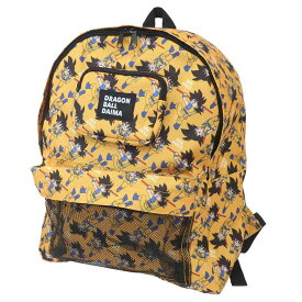 【ポイント10倍 & クーポン！】ドラゴンボールDAIMA デイパック 総柄リュックサック 孫悟空 ミニ 総柄 スモールプラネット バックパック 通学 アニメキャラクター グッズ シネマコレクション