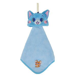 トムとジェリー 吊り下げ マスコットタオル マイクロループタオル ふわふわ トム ワーナーブラザース 丸眞 入園入学準備雑貨 キャラクター グッズ シネマコレクション