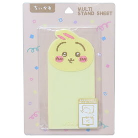 【ポイント10倍 & クーポン！】ちいかわ デスクトップスタンド マルチスタンドシート うさぎ グルマンディーズ モバイルスタンド スマホスタンド キャラクター グッズ メール便可 シネマコレクション