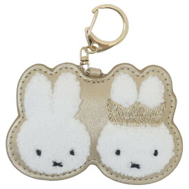 ミッフィー キーリング サガラキーホルダー 70周年 Gold＆Blackシリーズ ディックブルーナ マリモクラフト プレゼント 絵本キャラクター グッズ メール便可 シネマコレクション