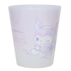 【ポイント10倍 & クーポン！】クロミ プラカップ ドットタンブラー 水彩ビッグリボン サンリオ ティーズファクトリー 割れにくいコップ キャラクター グッズ シネマコレクション