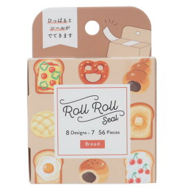 ロールシール ROLLROLL SEAL BREAD カミオジャパン デコシール かわいい グッズ メール便可 シネマコレクション