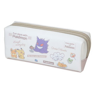 ポケットモンスター ペンケース ツインファスナーマルチケース カフェロゴ整列 ポケモン カミオジャパン 筆箱 新学期準備文具 キャラクター グッズ シネマコレクション