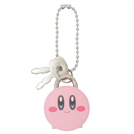 【ポイント10倍 & クーポン！】星のカービィ キーチェーン マスコット南京錠キーホルダー ティーズファクトリー かわいい キャラクター グッズ メール便可 シネマコレクション