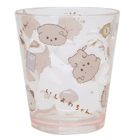 【ポイント10倍 & クーポン！】いしよわちゃん プラコップ ドットタンブラー ぴんく サンエックス ティーズファクトリー クリアコップ うがいコップ キャラクター グッズ シネマコレクション