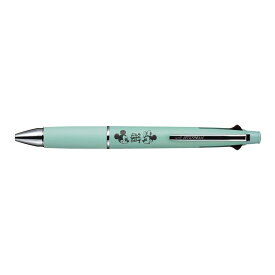 ミッキー＆ミニー シャープペン＆黒赤青緑4色ボールペン ジェットストリーム4＆1 多機能ペン 0.5mm MBミント ディズニー 三菱鉛筆 新学期準備 キャラクター グッズ メール便可 シネマコレクション