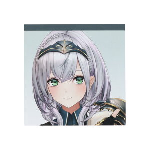 ホロライブプロダクション メモ帳 スクエアメモ 白銀ノエル サンスター文具 新学期準備文具 かわいい アニメキャラクター グッズ メール便可 シネマコレクション