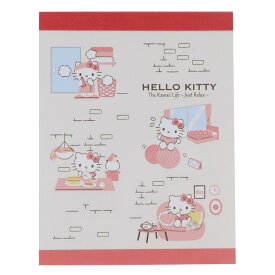 【ポイント10倍 & クーポン！】ハローキティ メモ帳 ミニメモ ミニミニメモ かわいいくらし サンリオ 山野紙業 新学期準備文具 かわいい キャラクター グッズ メール便可 シネマコレクション