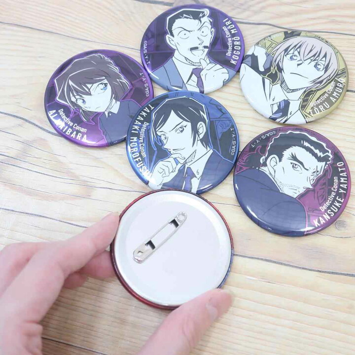 楽天市場】【最大1000円OFFクーポン！】メタリック缶バッジ vol.3 缶 