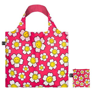 �y�|�C���g10�{ & �N�[�|���I�zBag �G�R�o�b�O SMILEY JP Flowers Raspberry LOQI ���[�L�[ �G�[���C �X�}�C���[ �t�����[ ���������o�b�O ���[���։�