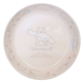 シナモロール 小鉢 薄肉メラミン小鉢 のんびりナチュラル サンリオ スケーター 小皿 お皿 取り皿 軽量 メラミン食器 キャラクター グッズ シネマコレクション